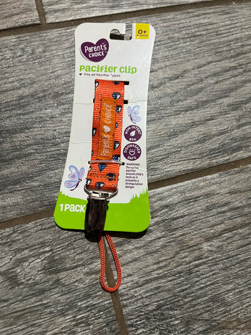 Parents Choice Pacifier Clip